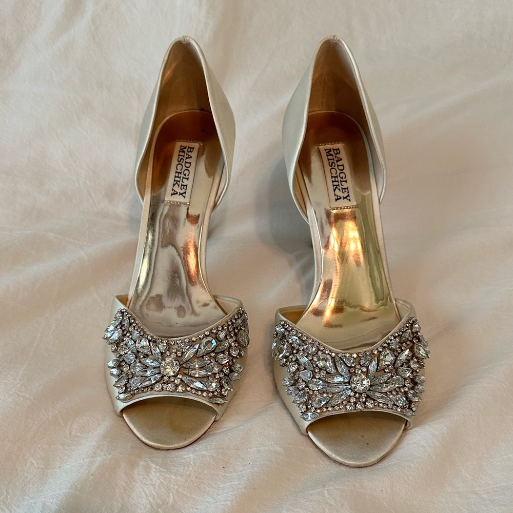 Badgley Mischka Wedding heels
